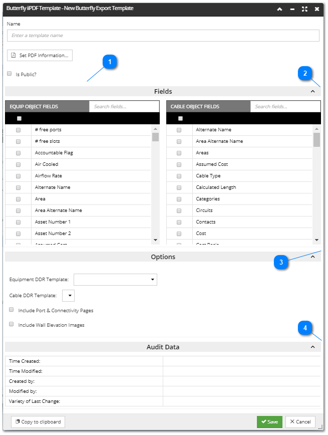 Butterfly iiPDF Template