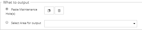 2. Specify what to output