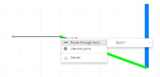 6. Route the Cable through the Duct