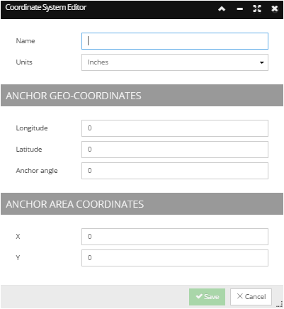 5. "Coordinate System Editor" dialog