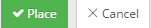 7. Click "Place" button to confirm Equipment drawing in Design World