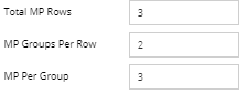 3. Specify the number of Port Rows, the number of Port Groups Per Row and the number of Ports per Group