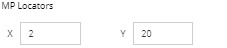 5. Specify the location of the Mount Point Arrangement
