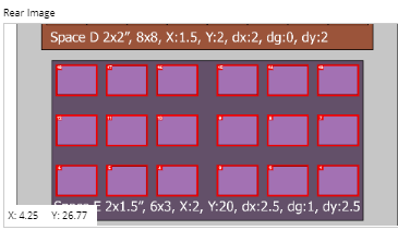 8. View the final visual arrangement of Mount Points