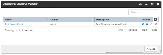 Dependency View iiPDF