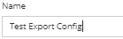 1. Specify the Name of the new Dependency View iiPDF Configuration