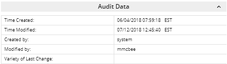 7. View Audit Data