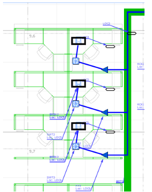 1. Floorplans - Faceplates, PC’s & Telephones at desk