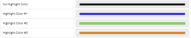 2. Highlight Colors