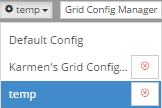 1. Set Grid Configuration button