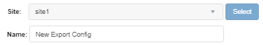 1. Specify the Name of the new iiPDF Configuration