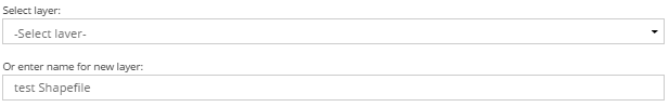 1. Select destination layer