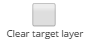 2. Set flag for overwriting destination layers 