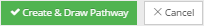 8. Click CREATE & DRAW PATHWAY button