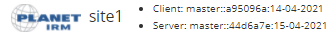 1. Site Master info