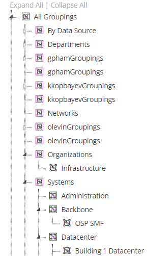 5. Grouping C&T menu