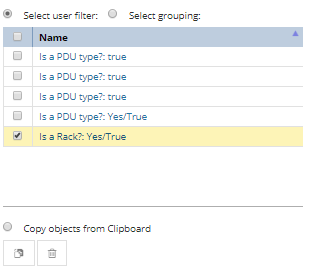 6. Define Content to show in Report Output