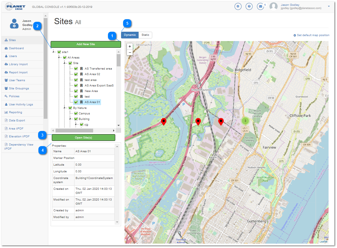 4.3.1. Site Management