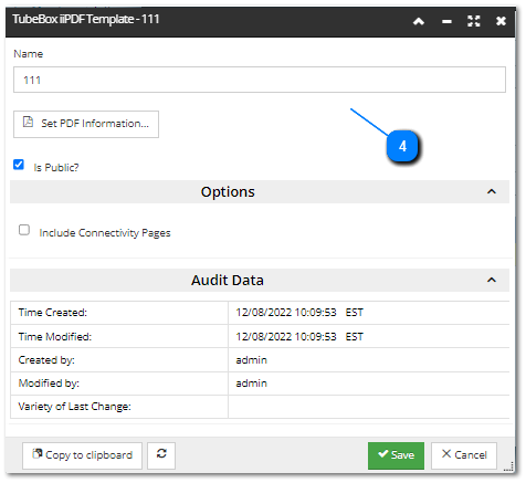 Tube Box View iiPDF Template